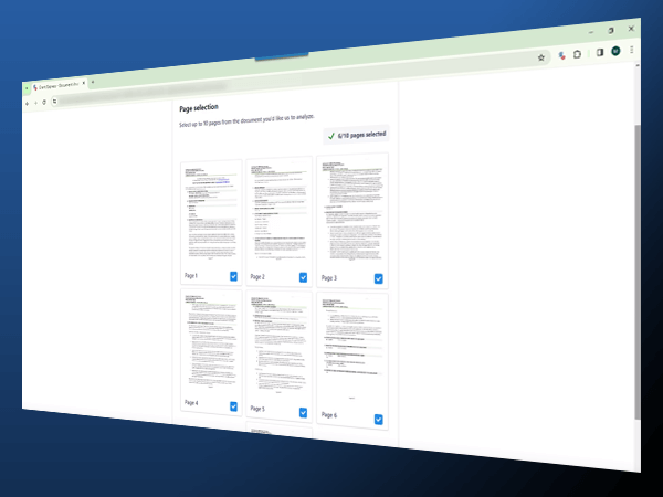 Upload Document for Processing
